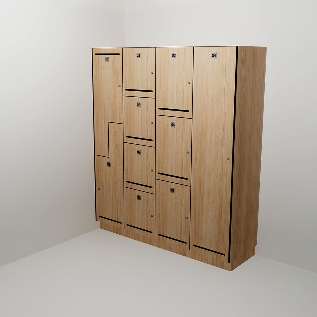 Lockers – Plinth Mounted (LPM)
