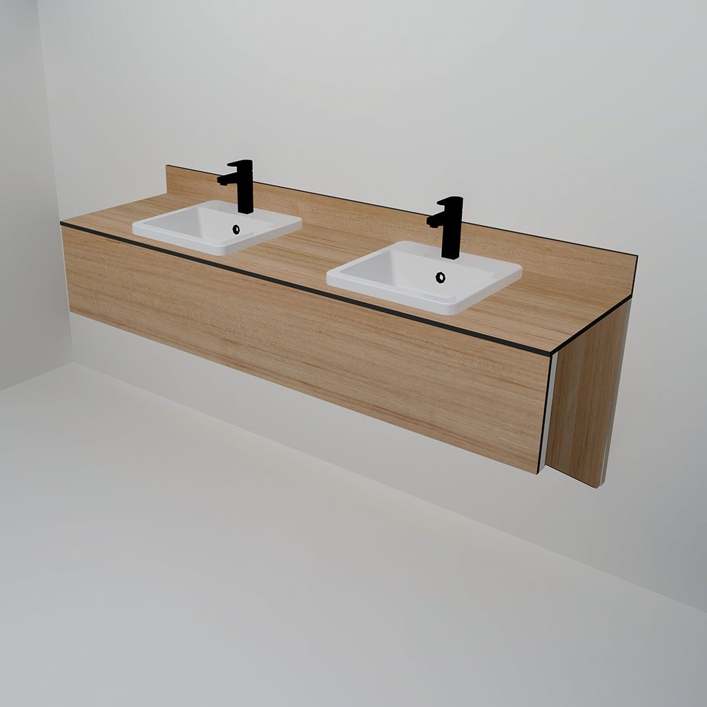 Vanity Bench – Inset (VB520)