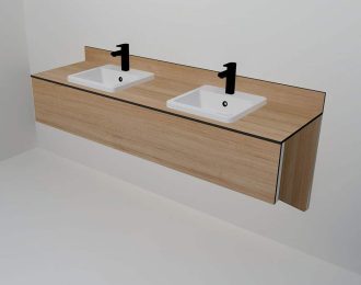Vanity Bench – Inset (VB520)