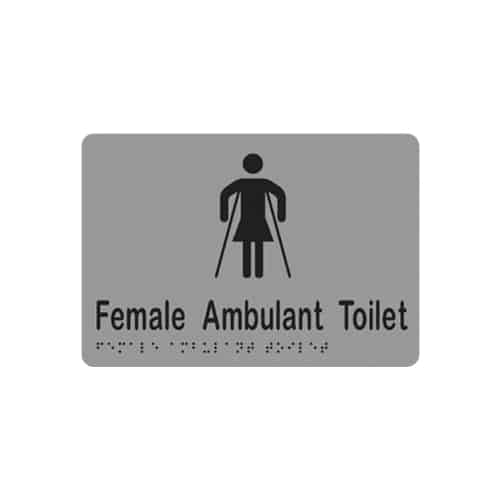 Female Ambulant Toilet MLS16266-SIL