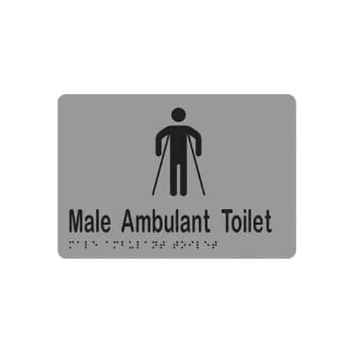 Male Ambulant Toilet MLS16246-SIL
