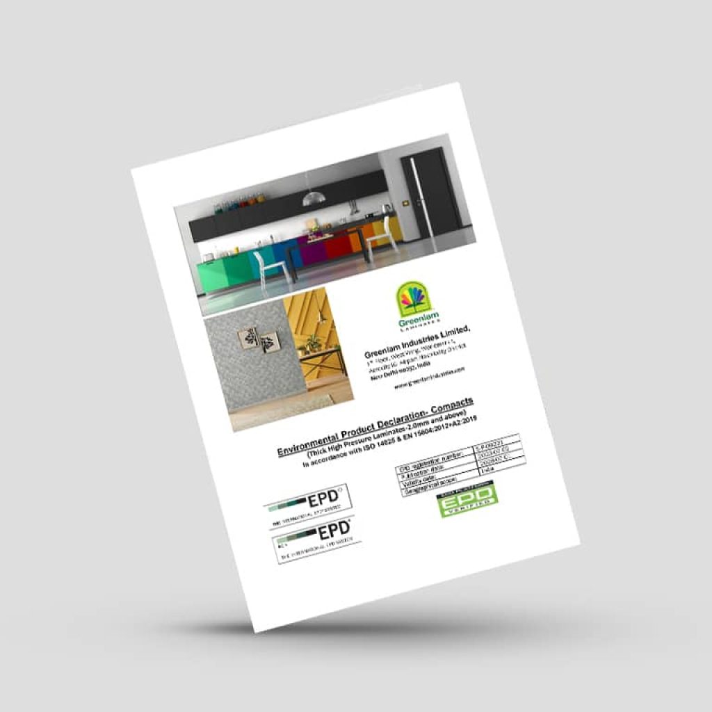 Environmental Product Declaration tile